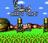 Looney Tunes - Carrot Crazy (USA) (En,Fr,Es) Title Screen